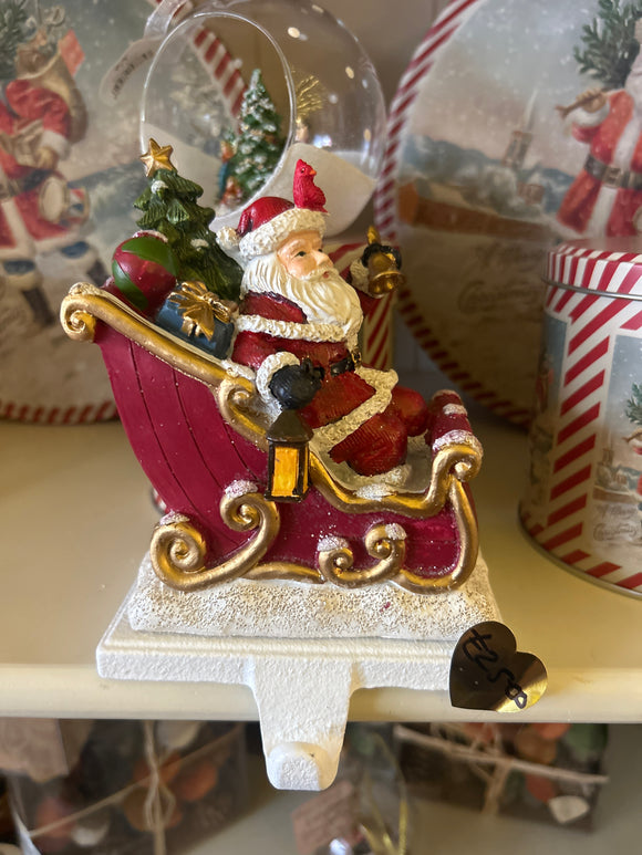 Santa stocking holder