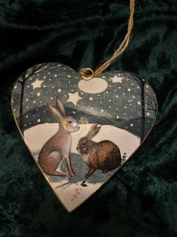 Rabbits in the Moonlight