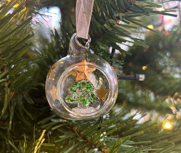 Glass Christmas Tree Bauble