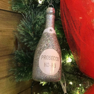 Prosecco Bottle Hanging Dec