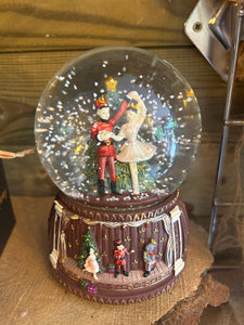 The Nutcracker Musical Snow Globe