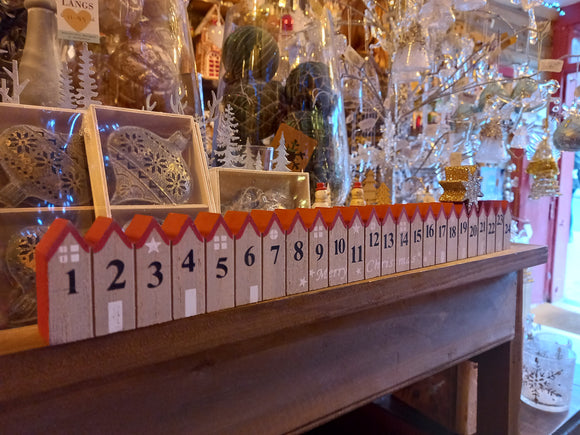 Wooden Advent Countdown