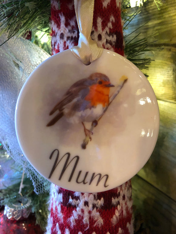 Mum Robin Ceramic