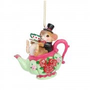 Alice in Wonderland Mouse in Teapot